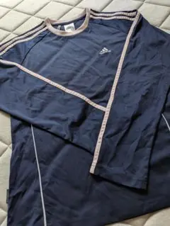速乾性〇♥adidasCLIMA365長袖Tシャツ♥レディースロンT『L』
