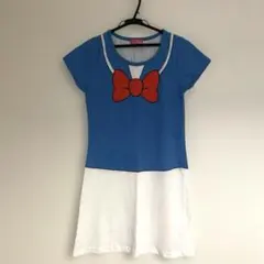 ドナルドダック♡なりきり半袖ワンピース　Sサイズのサムネイル