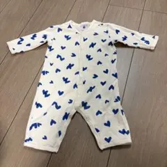 美品　プチバトー 　ハート　青　ブルー　6m 67cm