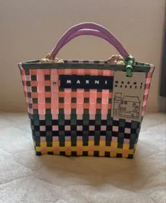 MARNI 犬の顔モチーフ かごバッグ - メルカリ