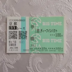 値下げ交渉可！国宝ディープインパクト馬券　JRA 506799014.jpg?1540335760