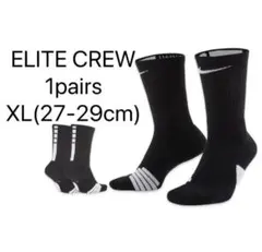 新品　ナイキ　XL(27-29cm) バスケット　エリート　クルーソックス　1足