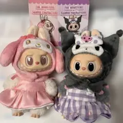 POP MART ラブブ×サンリオ　マイメロディ　クロミ