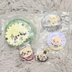 ちいかわ ラッコ ライトブレス アクスタ アクリルチャーム 缶バッジ セット