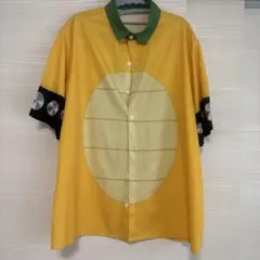 クッパになれそうな甲羅デザイン 半袖シャツ