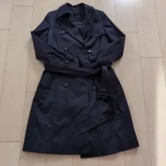 最終お値下げ【美品】トレンチコートネイビー東京スタイル☆トゥモローランドユニクロ