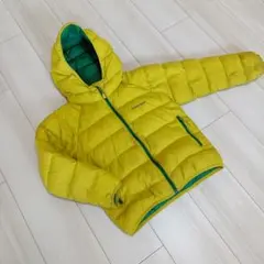 【モンベル】ダウンジャケット/ダウンコート/120㎝/イエロー