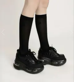 POINT LOGO SHEER SOCKS シアーソックス