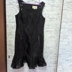 miss ashida 黒 ノースリーブワンピース 13