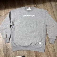 BROOKLXN MACHINE WORKS トレーナーXLサイズ　グレー