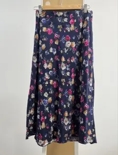 LAURENRalphLaurenローレンラルフローレン・ネイビー 花柄スカートのサムネイル