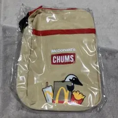 【新品】CHUMS チャムス　マクドナルド福袋　ショルダーバッグ　ベージュ