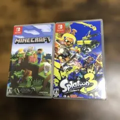 Nintendo Switch ソフト マインクラフト スプラトゥーン3 セット