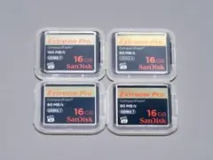 SanDisk Extreme PRO CFカード 16GB 4枚