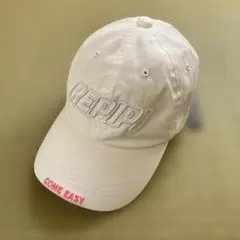 REPIPI 刺繍ロゴ キャップ ホワイトのサムネイル