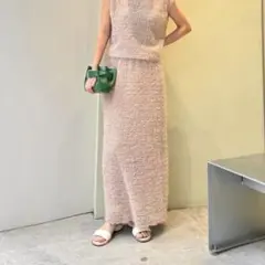 stunning lure⭐︎フェザーチュールスカート⭐︎ピンク⭐︎M⭐︎美品のサムネイル