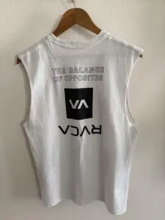 RVCA ホワイト ノースリーブタンクトップのサムネイル