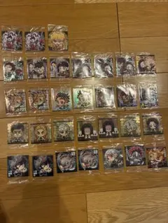 鬼滅の刃 ディフォルメシールウエハース31枚セット（星4 二枚有り）