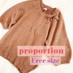 プロポーションボディドレッシング　ニット　トップス