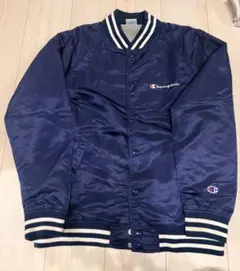 Champion ネイビー ナイロンジャケット M