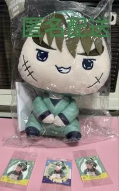 忍たま乱太郎 フリューくじ BIGぬいぐるみ&コラボシール 長次