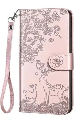 Sony Xperia Ace II 手帳型 鹿 革 エクスペリアAce2ケース