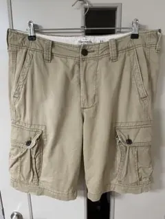 abercrombie&fitch アバクロ　カーゴショーツ　バギー　33