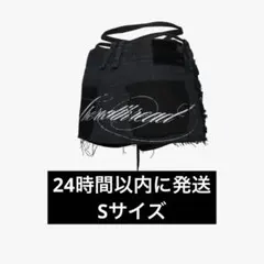 THEREDTHREAD corded script skirt mini　Sのサムネイル