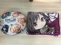 プロセカ ラッキーくじ レオニード クッション 25時 ブランケット