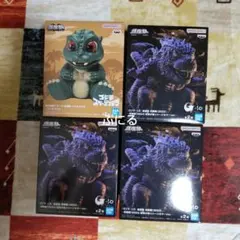 鎮座獣 リトルゴジラ Ａ ×１個 ゴジラ1.0 鎮座獣 呉爾羅 Ｂ×３個