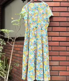 極美品】トゥービーバイアニエスベー 花柄 ブルー 半袖 シャツ