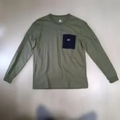 BAYFLOW 長袖カットソー グリーン　サイズ3　ポケット付き