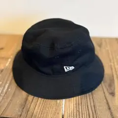 New Era ブラックバケットハット