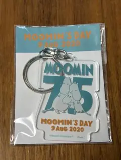 2020ムーミンの日　アクリルキーチェーン　MOOMIN75周年記念のサムネイル