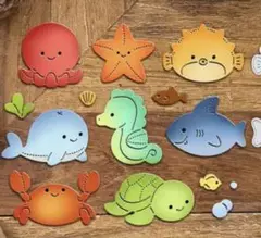 新品　ぷっくり可愛い魚たち　カッティングダイ