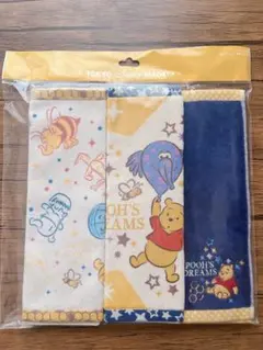 東京ディズニーリゾート　くまのプーさん ミニタオル 3枚セット