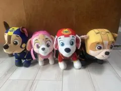 パウ・パトロール ぬいぐるみ 4体セット