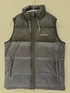 【試着のみ】ジャックバニー　ダウンベスト　黒　サイズ2