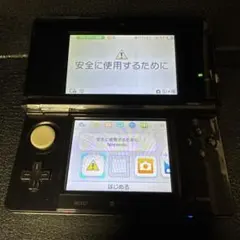 【値下げ】Nintendo 3DS 本体［コスモブラック］タッチペン付き