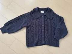 r・p・s ニットカーディガン チャコール フリーサイズ