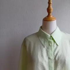 日本製 ARTISAN シャツ シルク混のサムネイル