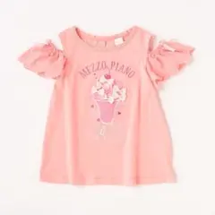 専用【新品タグ付】mezzo piano パフェTシャツ130cm