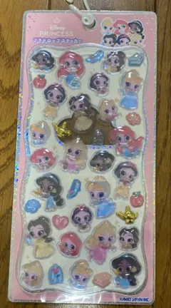 ディズニープリンセス プチドロップステッカー