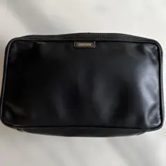 未使用！FERRE 黒 高級レザー ポーチ