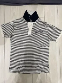 ☆美品☆   バーバリーブルーレーベル    メンズボーダーポロシャツ