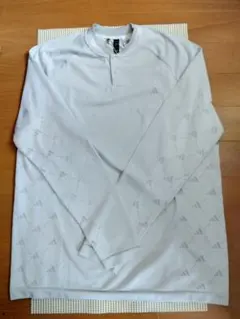 adidas メンズPRIMEKNITサイドシームレス スタンドカラー長袖シャツ