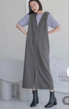 ローリーズファーム マルチWAYジャンスカ　グレー