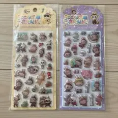 ラブブ　シール　2セット