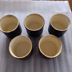 薩摩 永田窯 湯呑（小） 5客セット