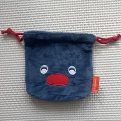 ピングーガチャガチャ/フェイス巾着